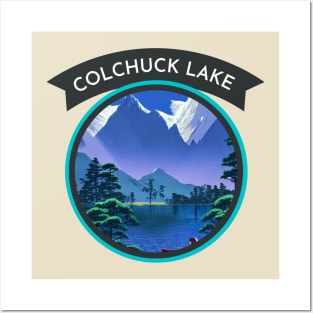 Blue Colchuck Lake Capturing the Beauty of Nature Posters and Art